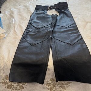 Harley-Davidson Black Leather Pants